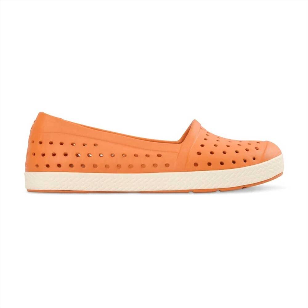 NEW JOYBEES women's espadrille slip on shoes in terracotta bone